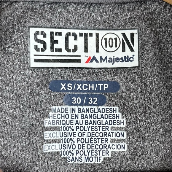 UK University of Kentucky Wildcats Grey Quarter Zip Lightweight Pullover Size XS - Picture 6 of 7